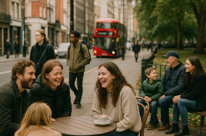 taking group candid moments