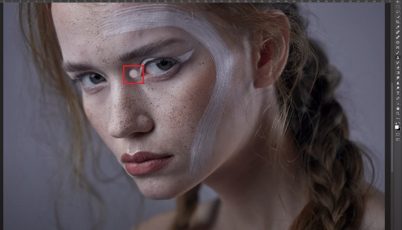 select sample for target area