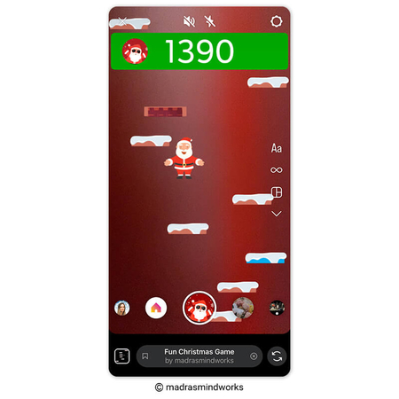 christmas filter game