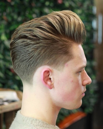 pompadour hair style for men