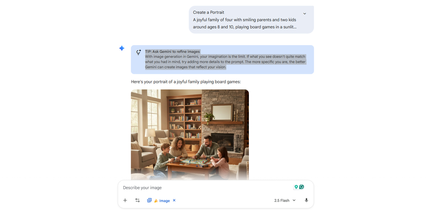 click generate and download