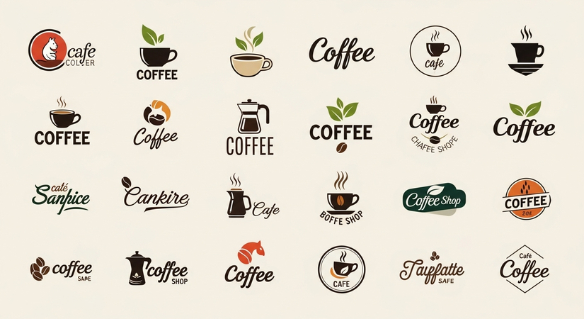 coffee restaurant logos