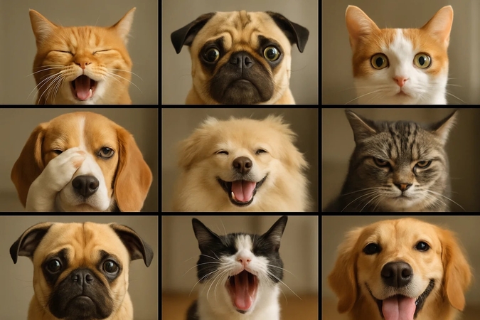 pet's images together
