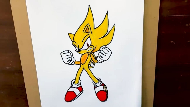 소닉 캐릭터 색칠하기