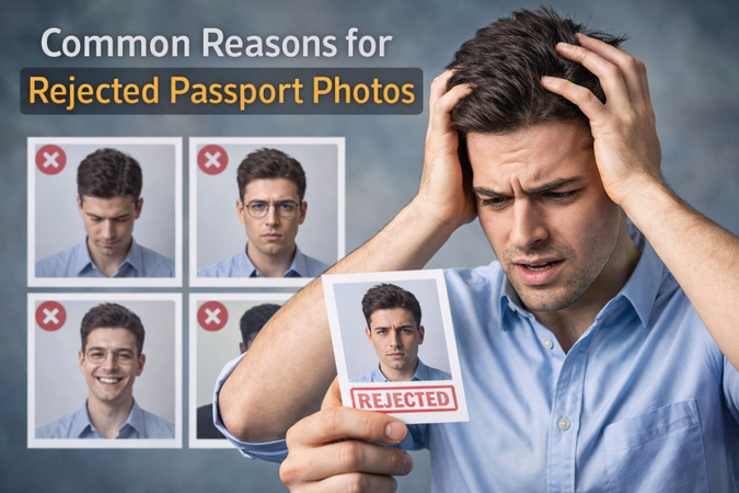 why do passport photos get rejected