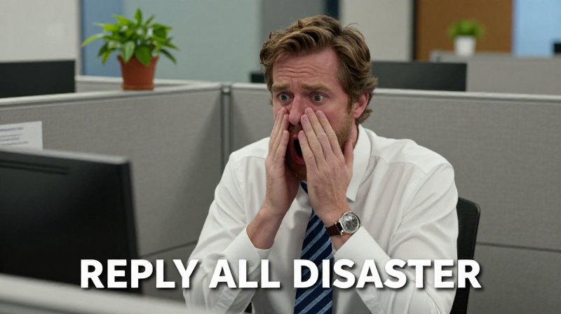 corporate reply all disaster meme