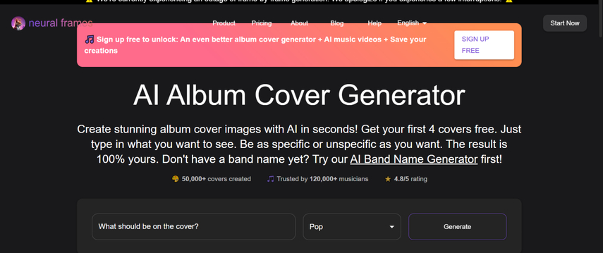 cover art ai generator