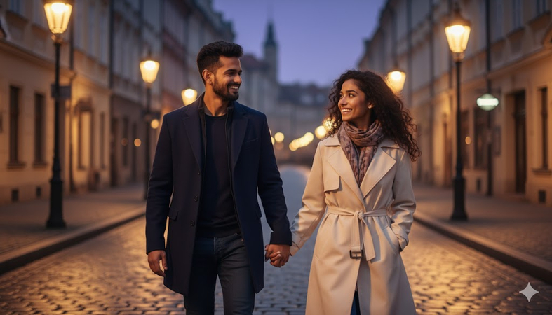 create ai couple photo with gemini prompt