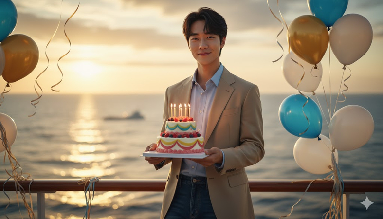 cruise ship birthday prompt