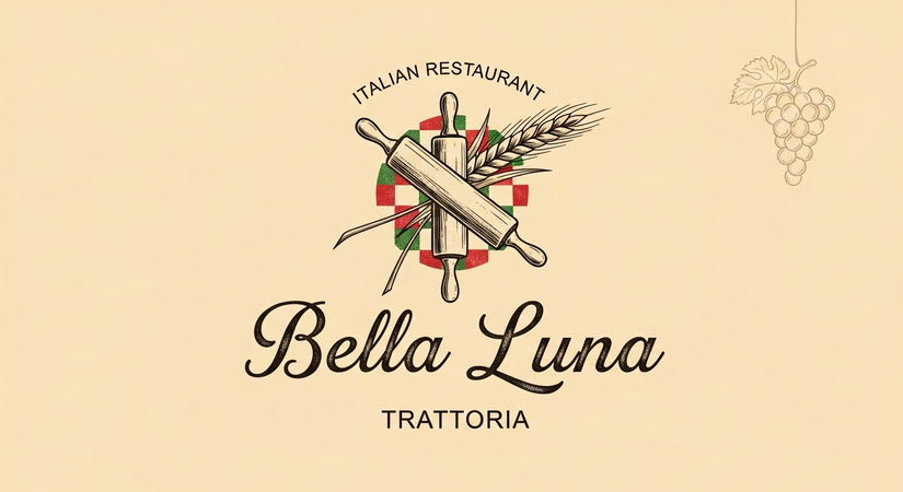 cuisine based restaurant logos