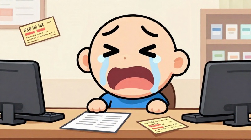 customer service crying mask meme