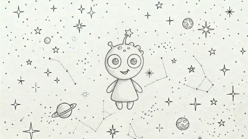 space drawing