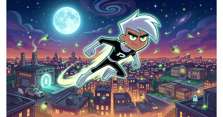 Danny Phantom Summer Night