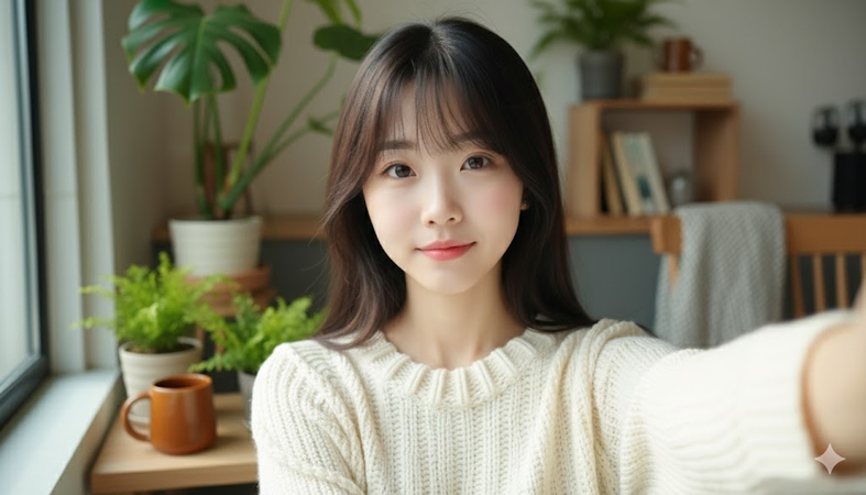 daylight selfie prompt gemini