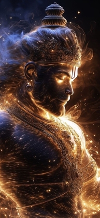 devotional illustrations glowing aura wallpapers