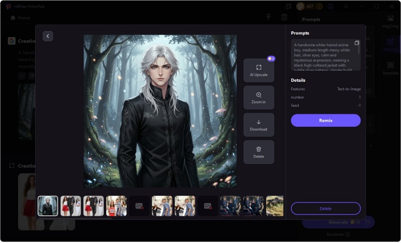 download anime guys with white hair