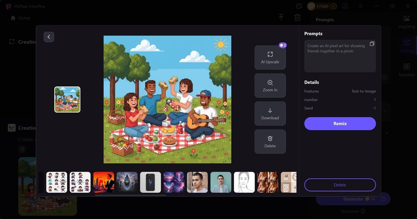 export pixel art fotorpea