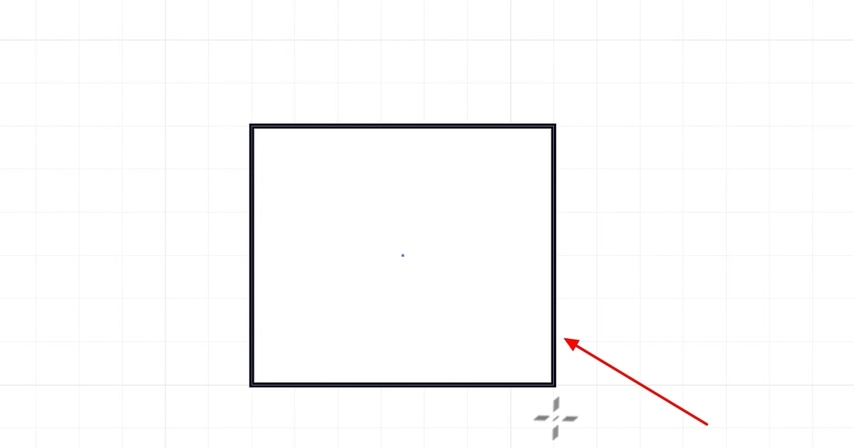 select rectangle box to create it