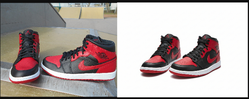 using prompt to edit product photo