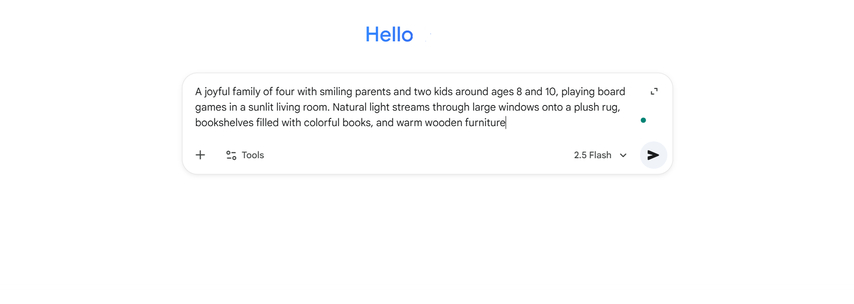 enter family photo prompt