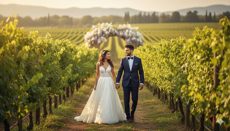 european style wedding prompt