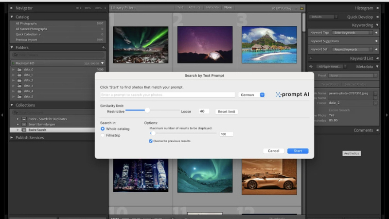 what is excire plugin for lightroom classic