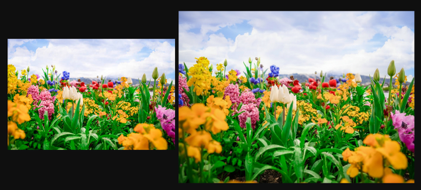 using ai prompt to outpaint image