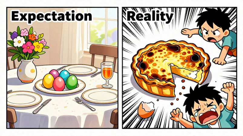 easter expectation vs reality memes for adults