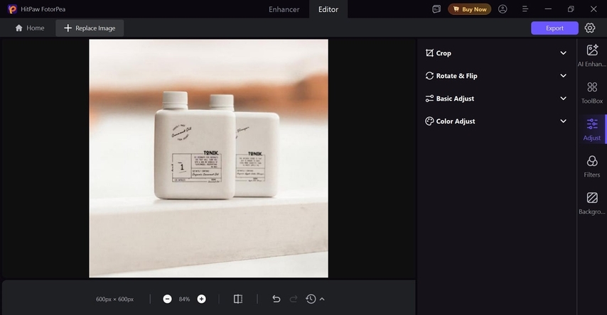 save the optimized photo