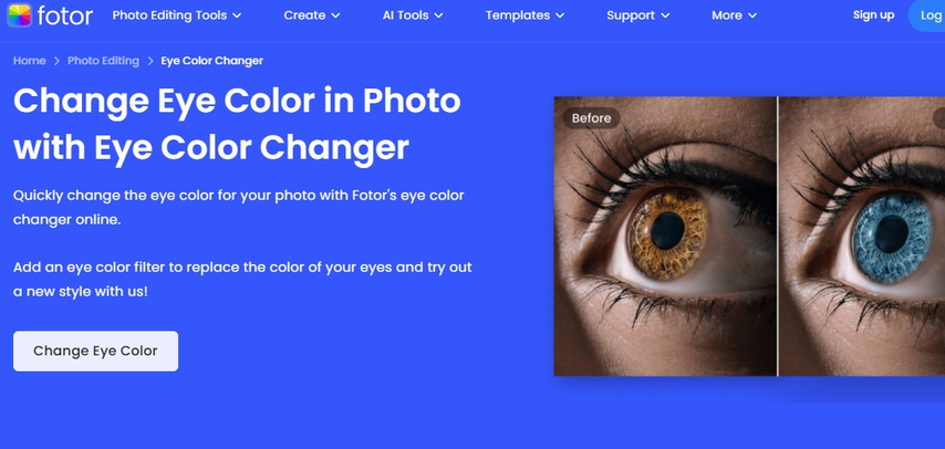 eye color changer editor