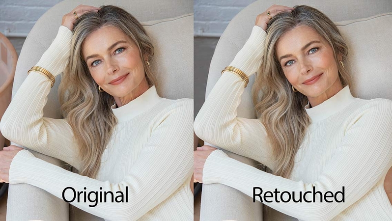 retouch damaged image areas