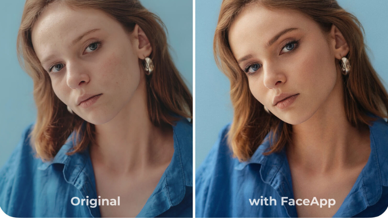 faceapp sad face filter tool