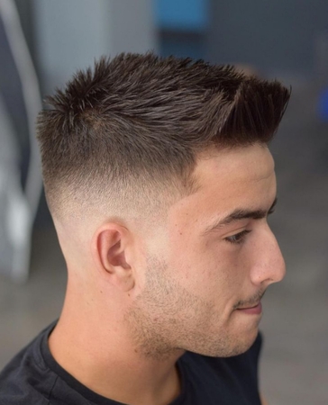 faded hairstyle idea for man