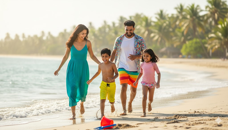 family beach photoshoot