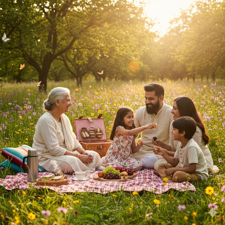 family picnic prompt