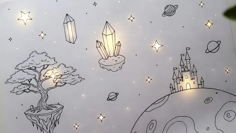 fantasy space worlds