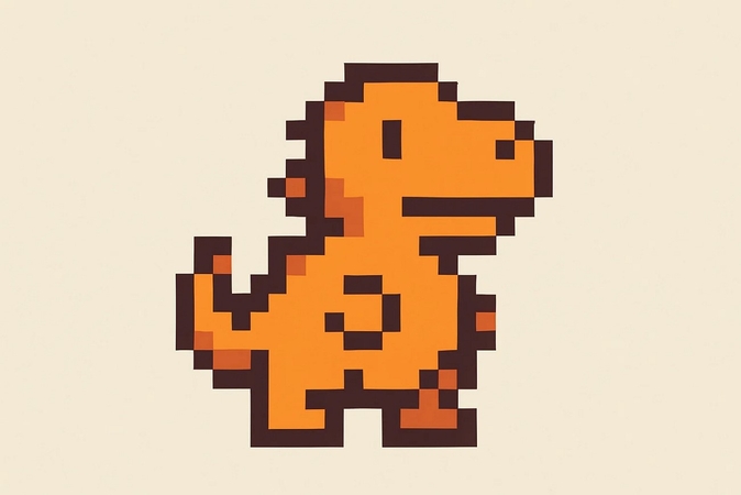 픽셀 아트 플랫 음영