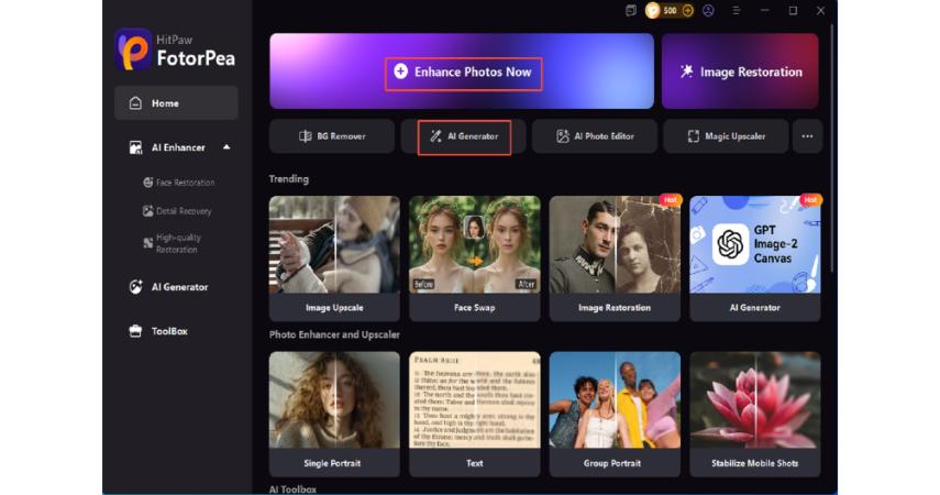 Fotorpea home page