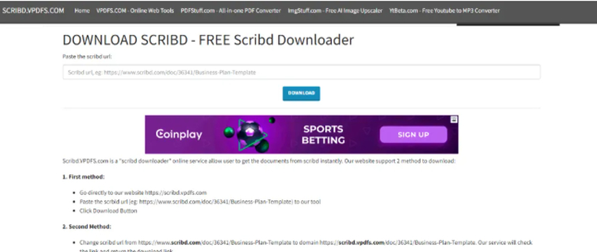 scribd downloader