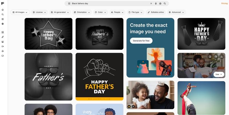 freepik black fathers day