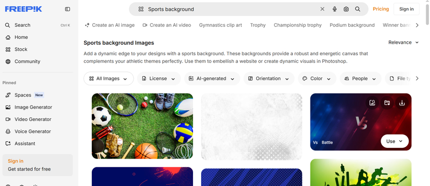 sport backgrounds