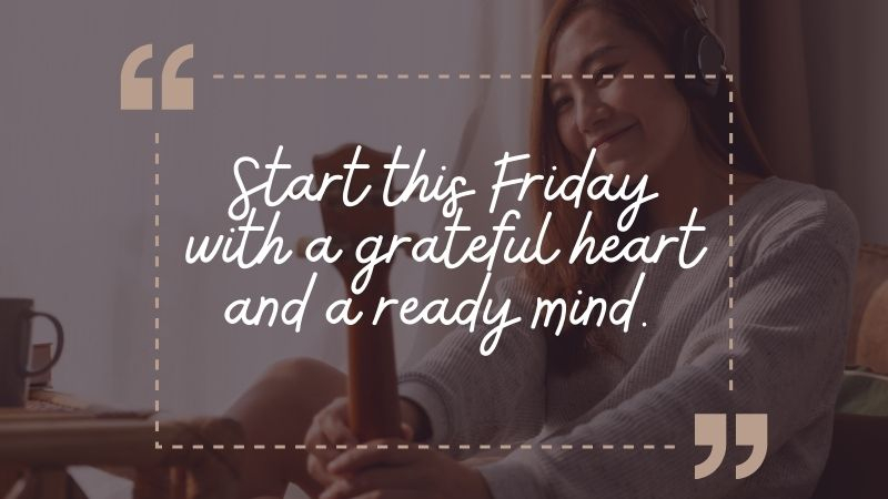 friday morning quotes with sunrise good vibes