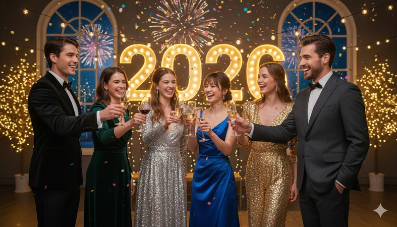 친구들 새해 2026 프롬프트