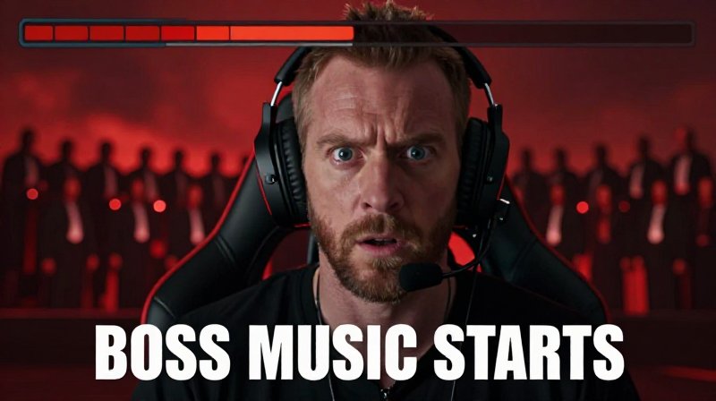 gamers boss music starts meme