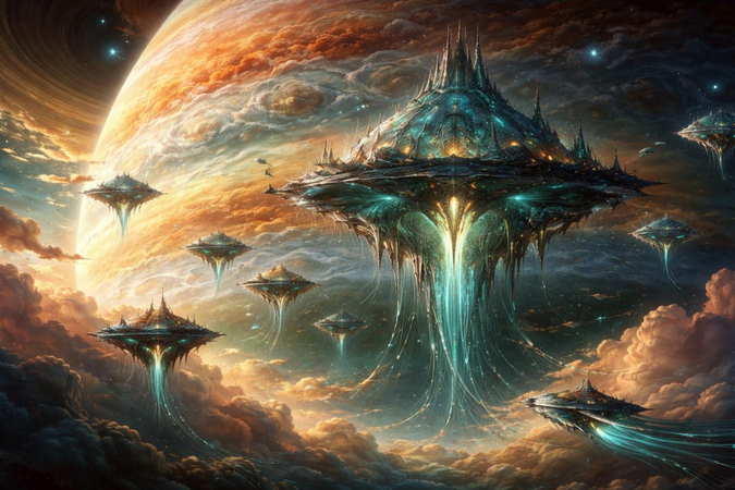 an alien civilization for space prompt