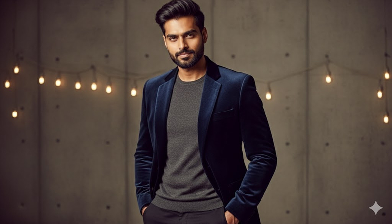 gemini boy prompt premium brand photoshoot