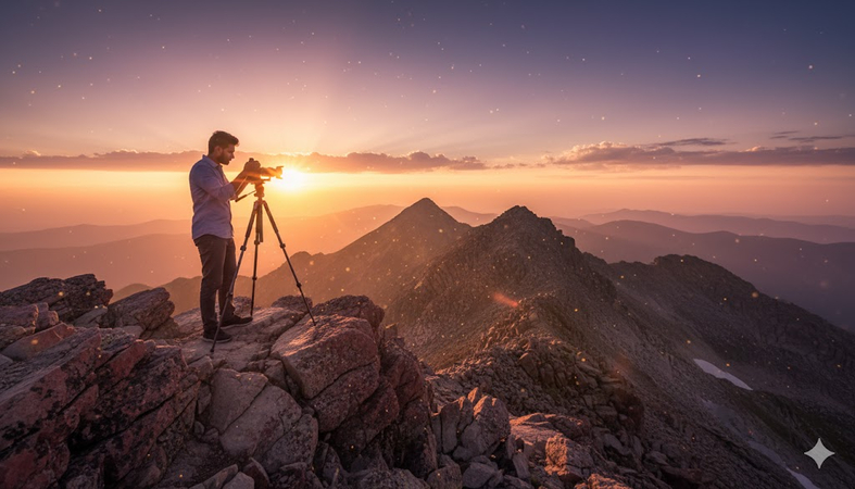 gemini  golden hour professional photo