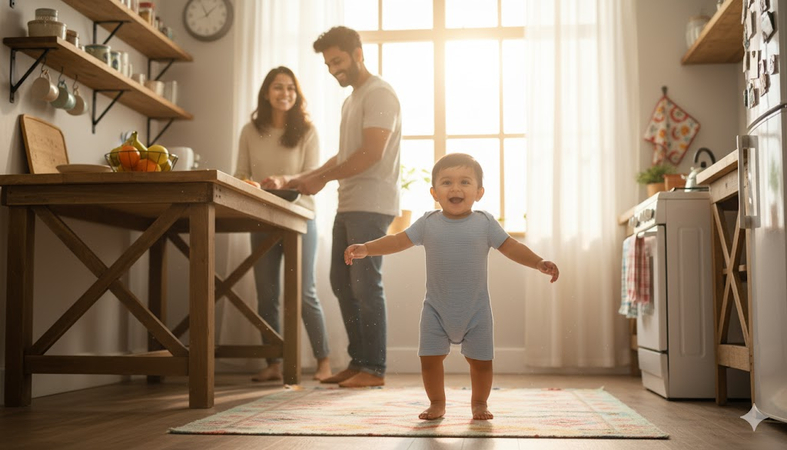 gemini prompt first step baby