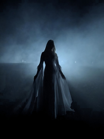 ghostly silhouettes photo shoot ideas