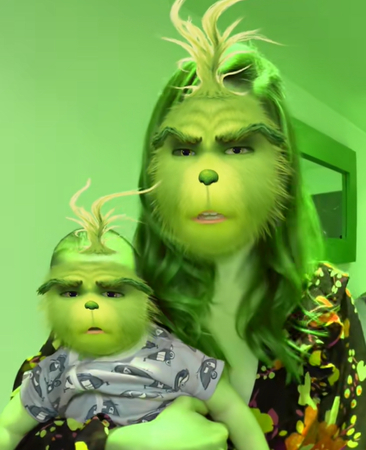 grinch snapchat filter